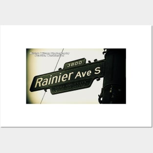 Rainier Avenue South, Seattle, Washington by Mistah Wilson Posters and Art